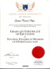 Graduate Certificate of Education TESOL