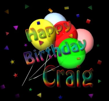 Happy Birthday Craig!