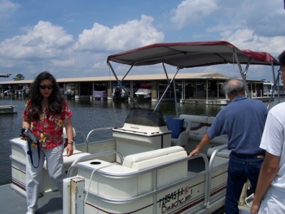 pontoon boat