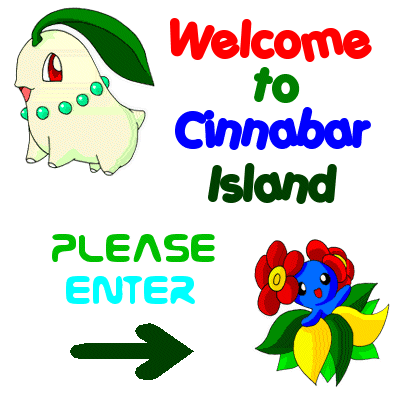 Enter Cinnabar Island!