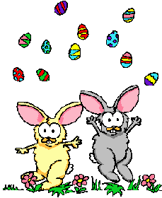 eggs and bunnies