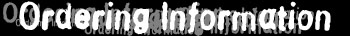 ordering information