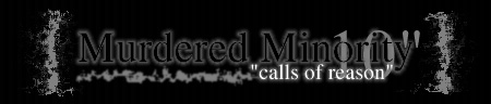 Murdered Minority 'calls of reason' 10 inch