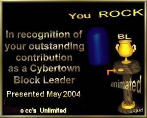Block Leader Honor Award Block Leader Honor Award