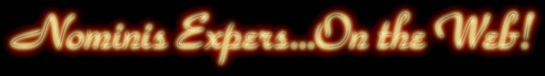 Nominis Expers On The 
Web 
      banner