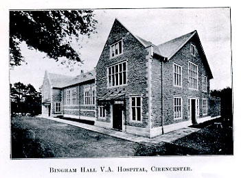 Bingham Hall, Cirencester, 1915