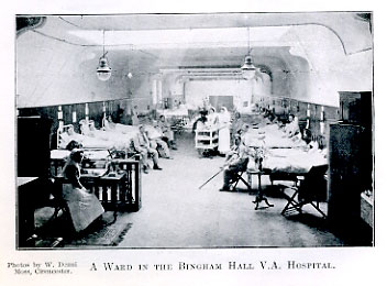 Ward at Bignham Hall VA hospital