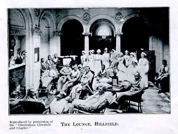 Patients at Hillfield VA hospital