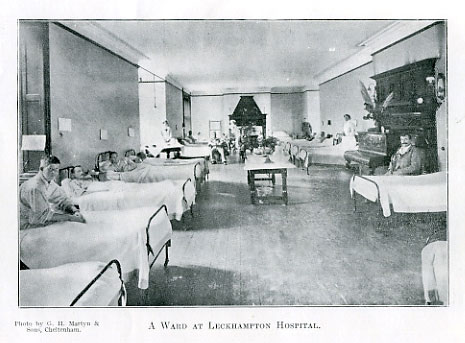 Ward at Leckhampton Court VA hospital