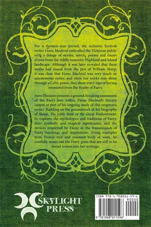 Chronicles of the Sidhe back cover