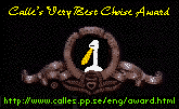 Calle's Award Image