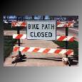Bike Path closed