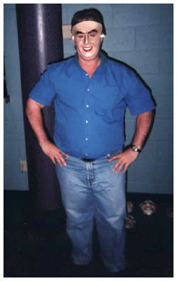 Robert at The Herberger Class during the 'Mask Intensive'