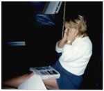 Kim Stressing & Studying