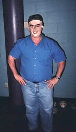 Master Thespian with plastic face