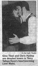 Gina Tleel & Chris Hyslop tounge twisting