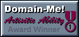 Domain-me.com Award Homepage