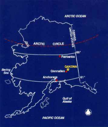 Map of HAARP Location