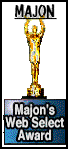 Majon's web Select Award