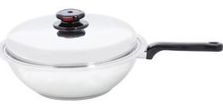 Stainless steel steam control skillet - click for details