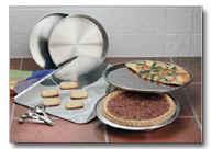 Enlarge Photo - Stainless steel bakeware constructed of heavy gauge 304 surgical 
 
stainless steel