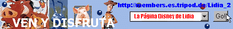 La pagina Disney de Lydia