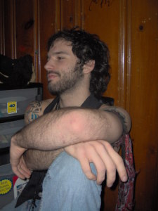 Intimidating Chris Volk