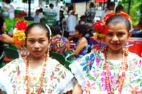 Campesino Yucateco Trabajando en el Plantel