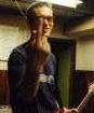 Kevin and his middle finger