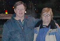 Click here to see Tony and Cathy in the Snow by their new Nissan Altima