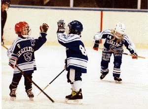 Cute Little Girls from Sweden.  Swedish Ringette Assoc Web Page