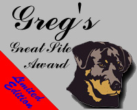 Greg's Award