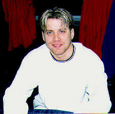 Casual at mall, signing