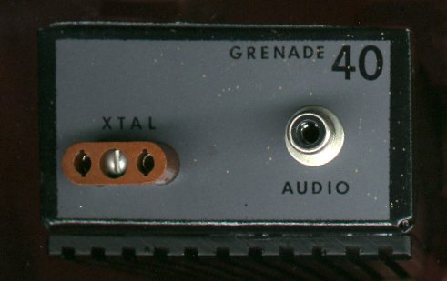 Crystal and audio input