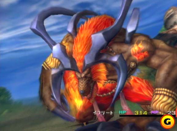 In FFX, summoned creatures stay in your party