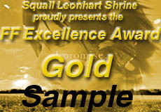 Squall Leonhart Shrine Gold Award!