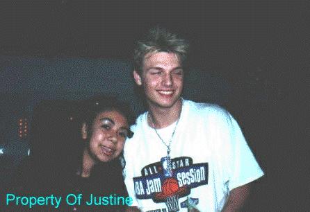 Me & Nick...shoot his eyes are closed!