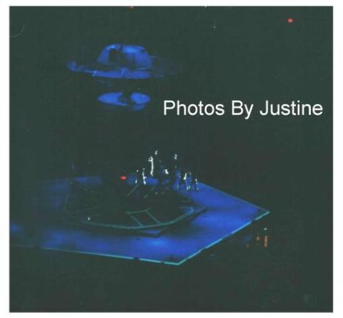 Begining Of Show, Walking Around Stage