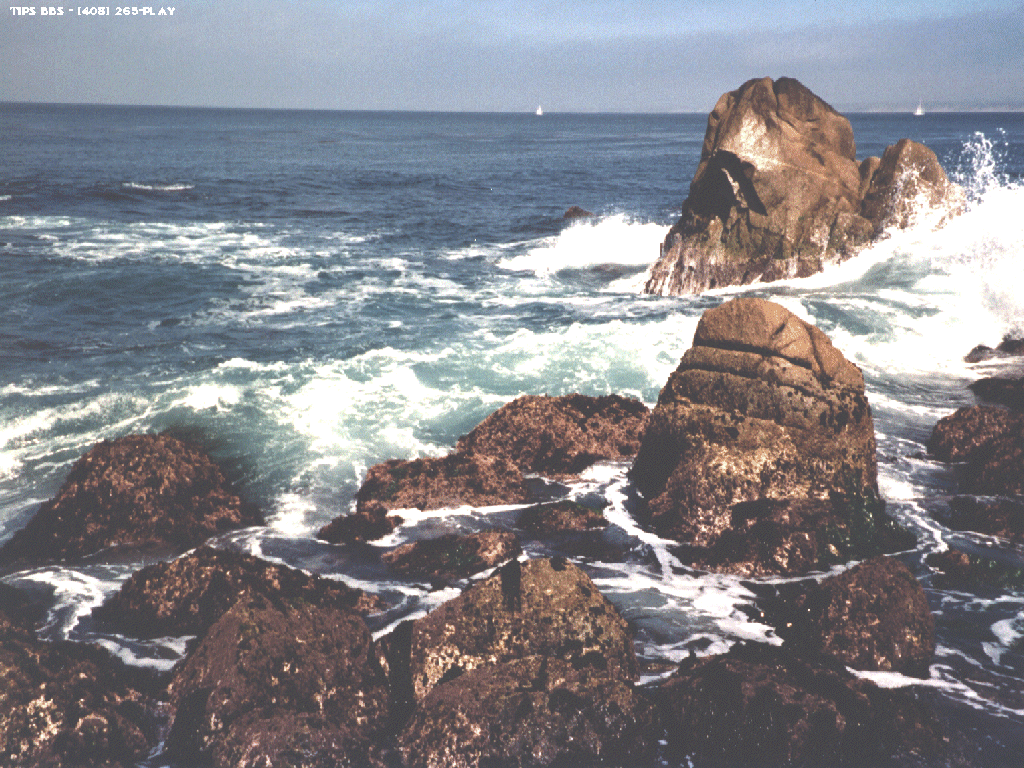 Can you feel those waves crashing?