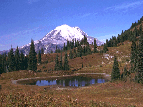 Washingtons famous mountain