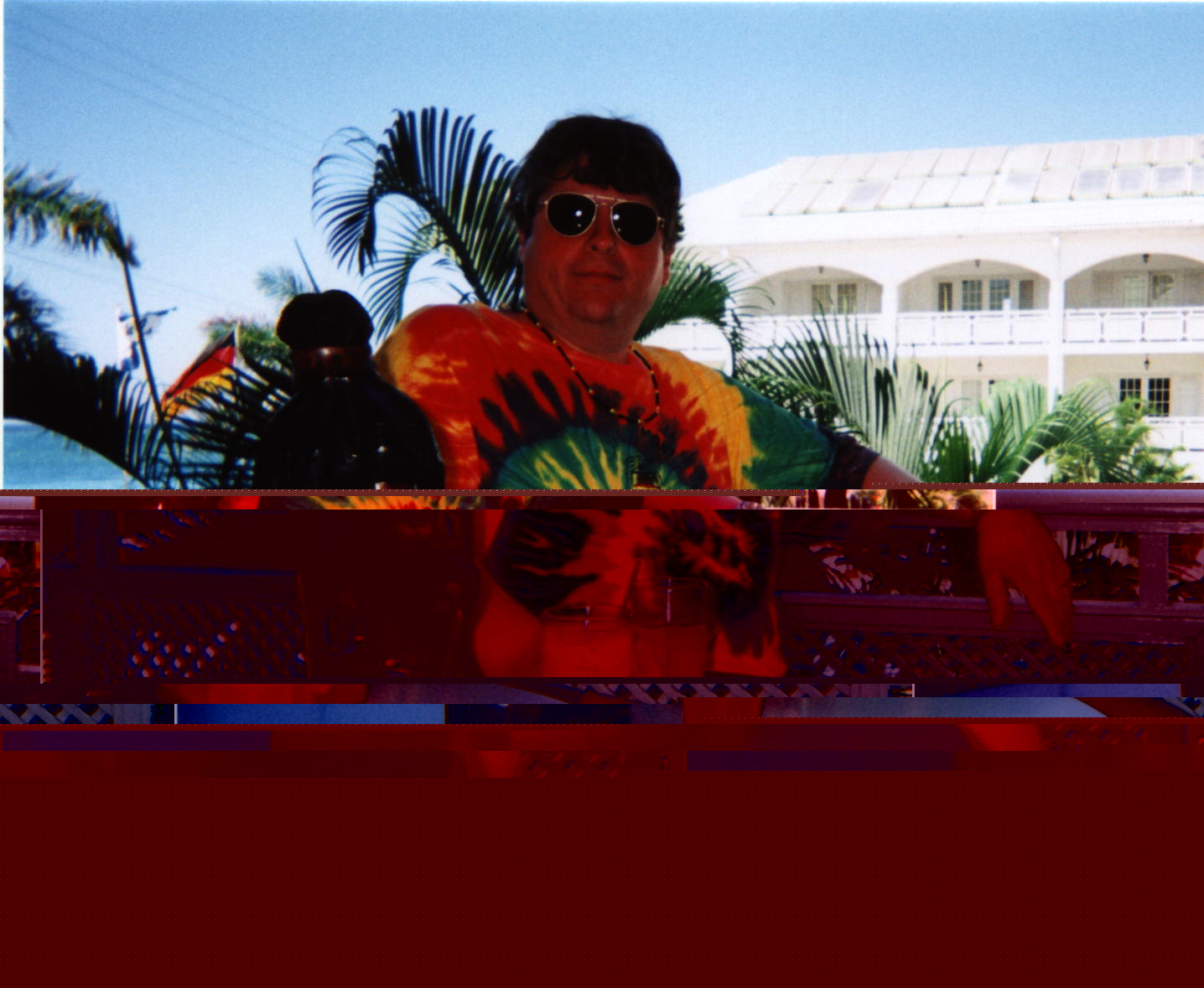 View from our room at Jamaica Sandals Inn