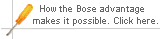 Bose Advantage