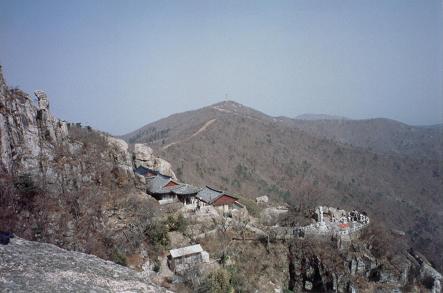 BoRaeAm mountaintop temple, Namhae-Do