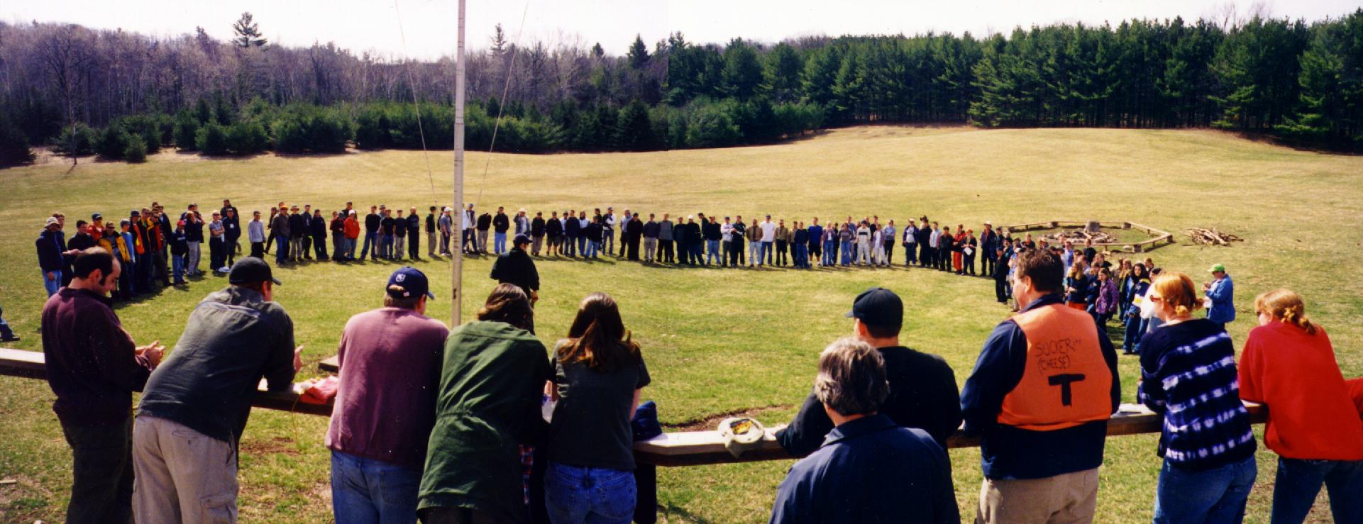 Look at all the people!