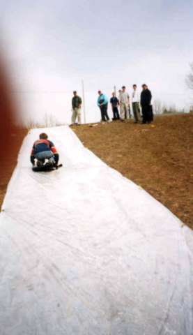 Ian asks: Where's the steering on this thing??