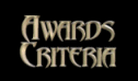 Rajuna's Awards Criteria