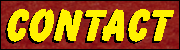 Bold yellow letters on a dark red button reads CONTACT, with a link to the Contact page.