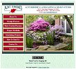 Aunt Rhodie's Landscaping and Design Studio web page.