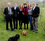 Chief of Clan Scott & Family