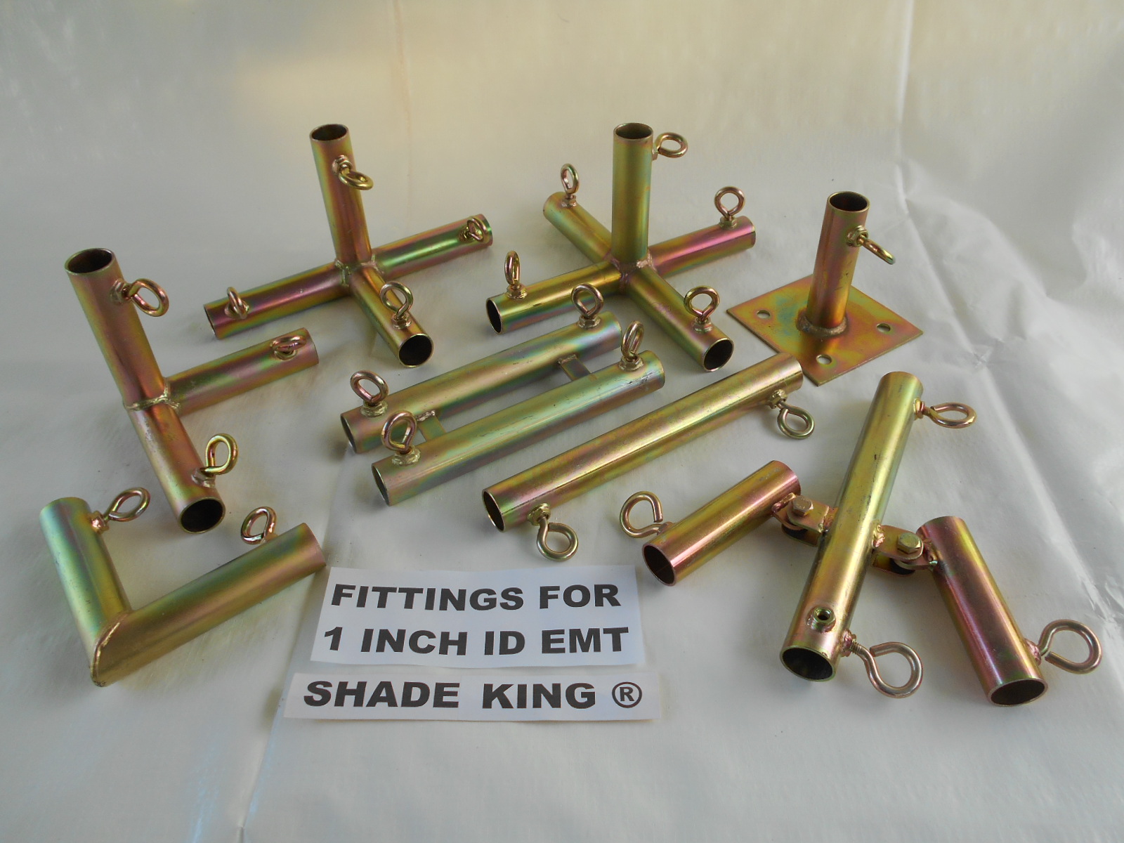 PIPE, TENT FITTINGS SHADE KING 差m CANOPY FITTINGS